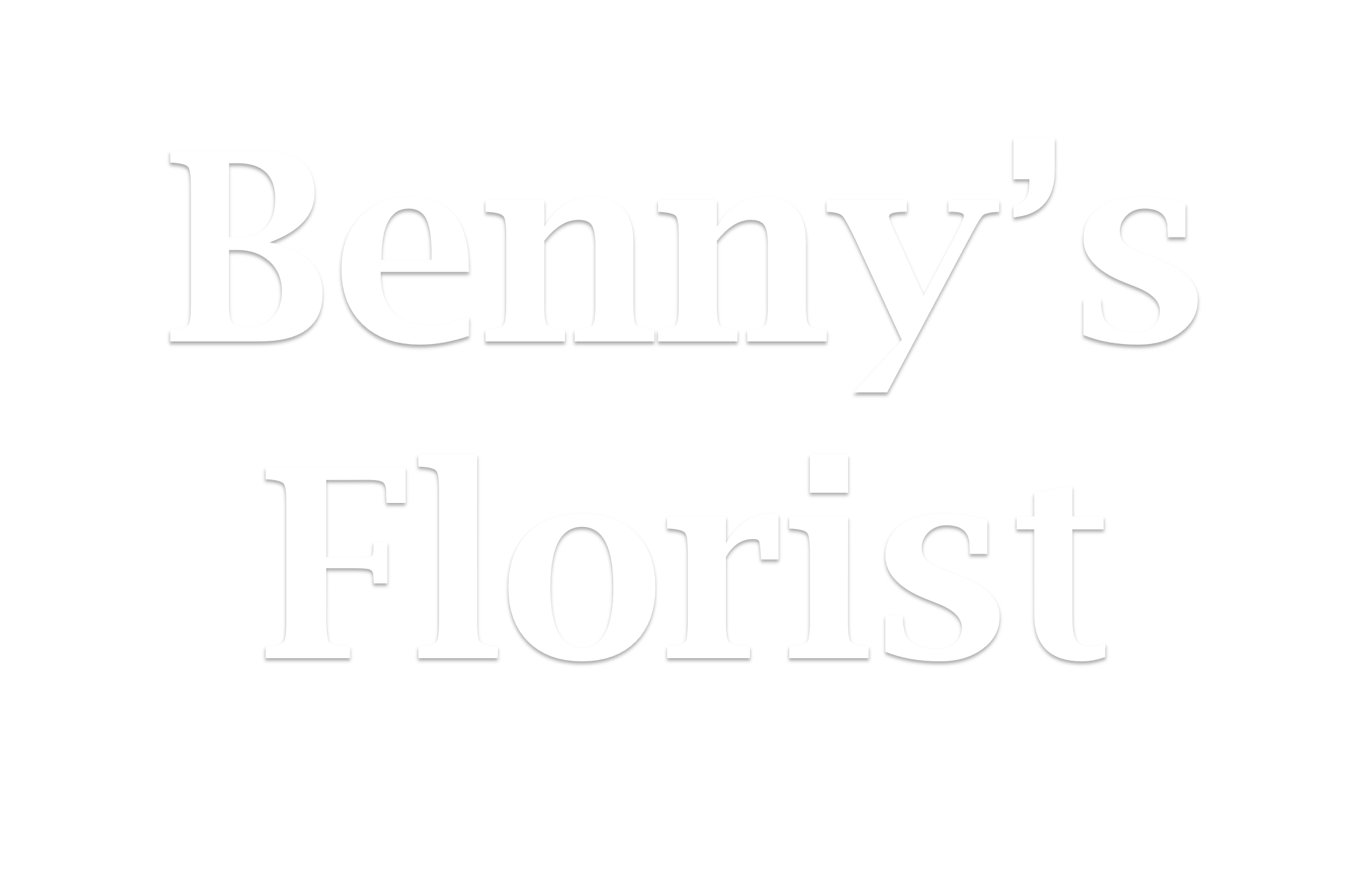 Benny's Florist - Logo